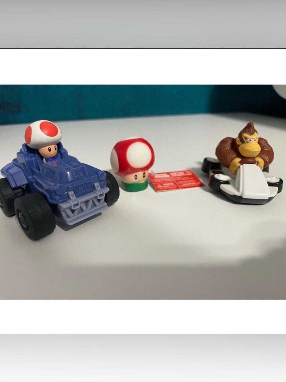 McDonald’s Happy Meal Toys 2023 The Super Mario Bros. Movie Toys Lot of 2 PLUS